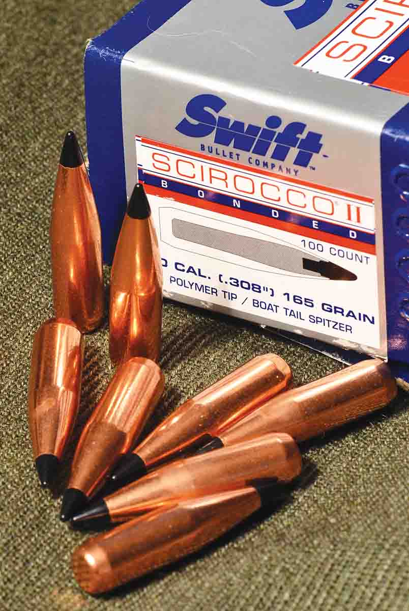Swift Scirocco II 165-grain bullets might have been made for the .300 H&H.